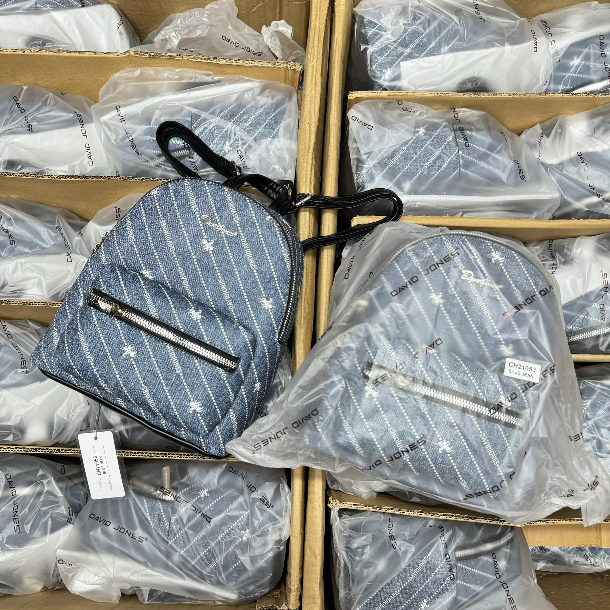 Balo David Jones MiniLady Blue Jean [CH21053] Balo David Jones MiniLady Blue Jean [CH21053]