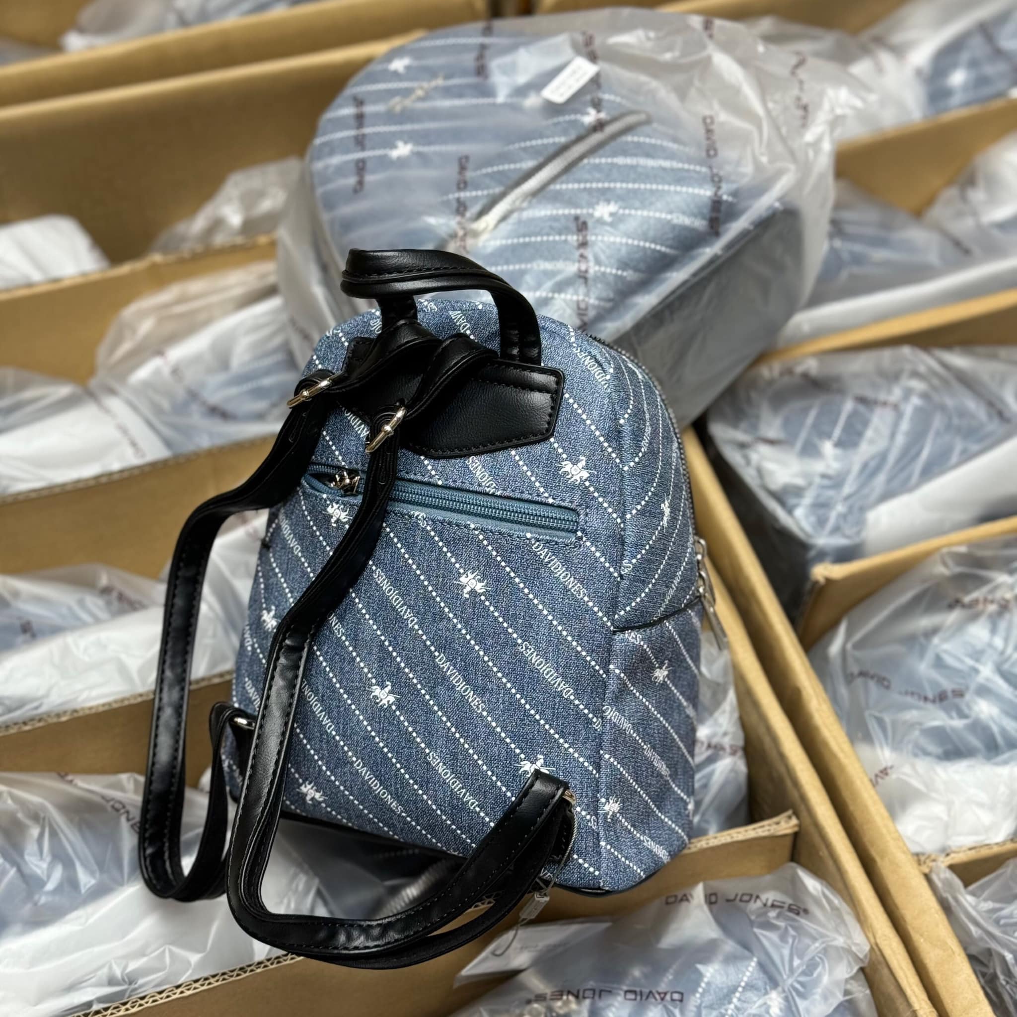 Balo David Jones MiniLady Blue Jean [CH21053] Balo David Jones MiniLady Blue Jean [CH21053]