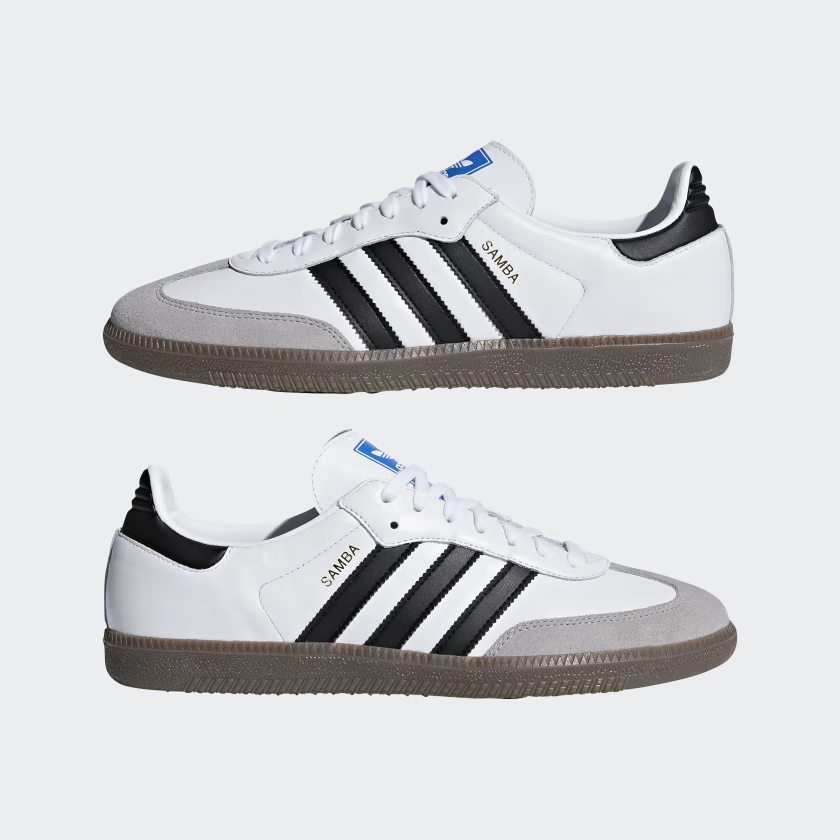 Adidas Samba O.G White Black Gum [B75806] Adidas Samba O.G White Black Gum [B75806]