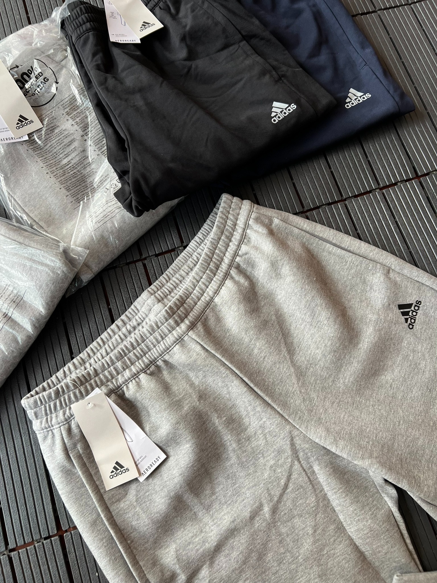 Adidas Track Pant Aeroready Grey [HK5401] Adidas Track Pant Aeroready Grey [HK5401]