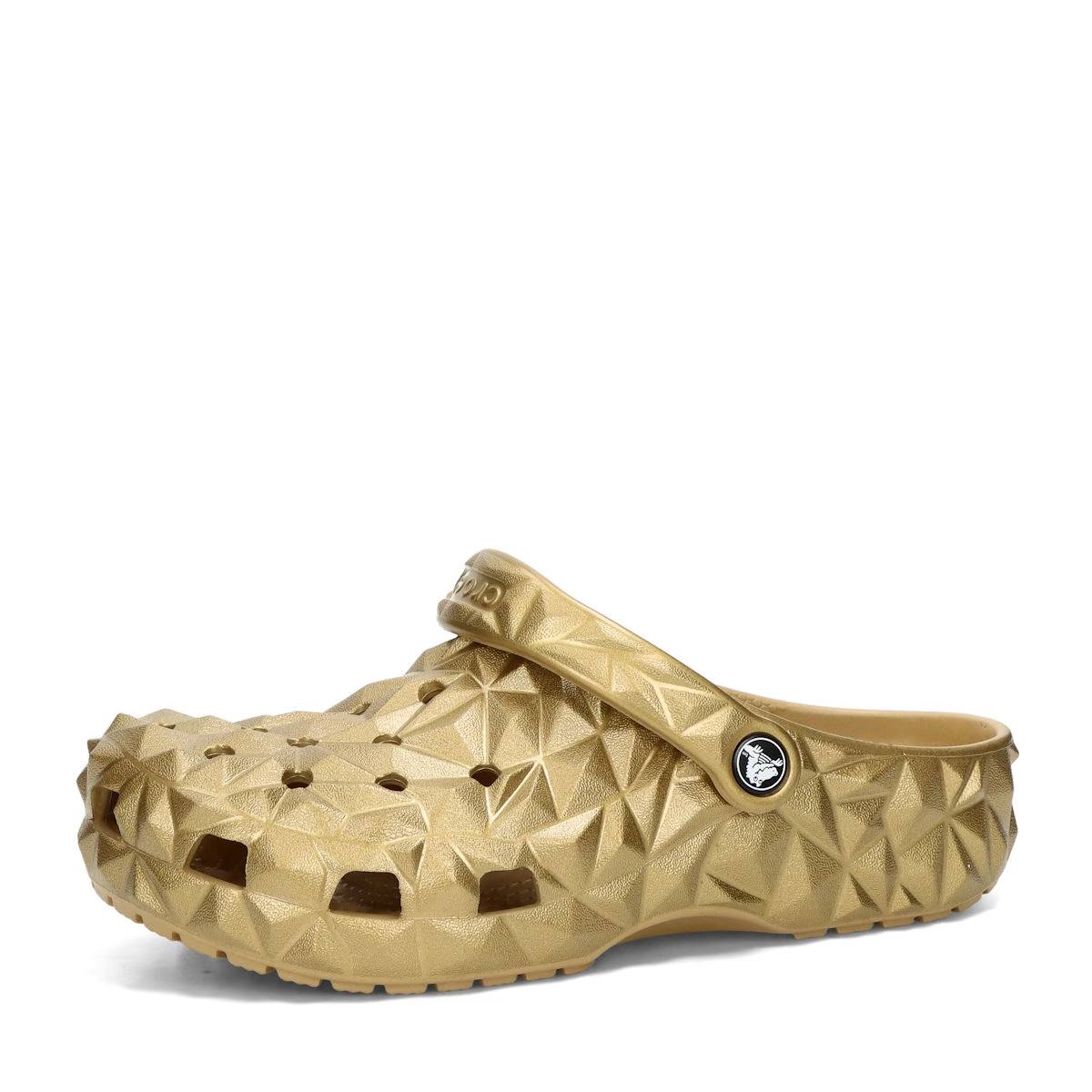 Crocs Metallic Geometric Clog Gold [210002-710] Crocs Metallic Geometric Clog Gold [210002-710]