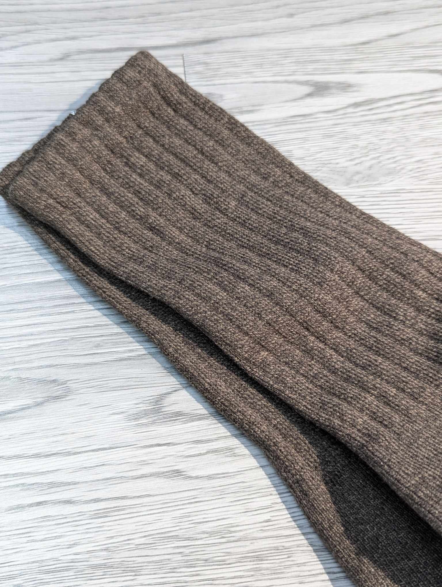 Uniqlo Heattech Socks 3 Pairs Brown [UNQ-05] 