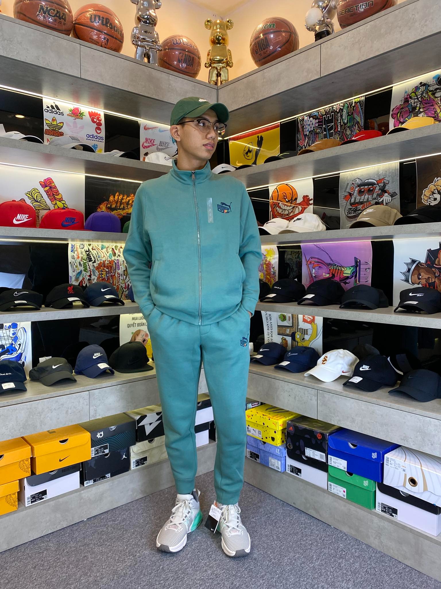 Puma Jeans Jogger Mint [BPM-B89] 