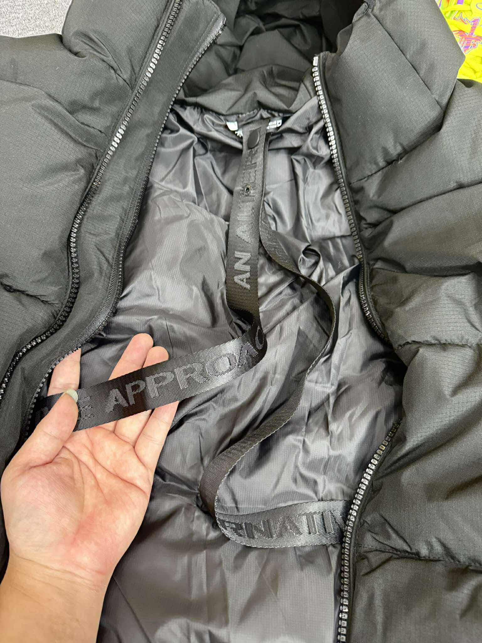 Zara water repellent quilted jacket Black [6985/322/800] Zara water repellent quilted jacket Black [6985