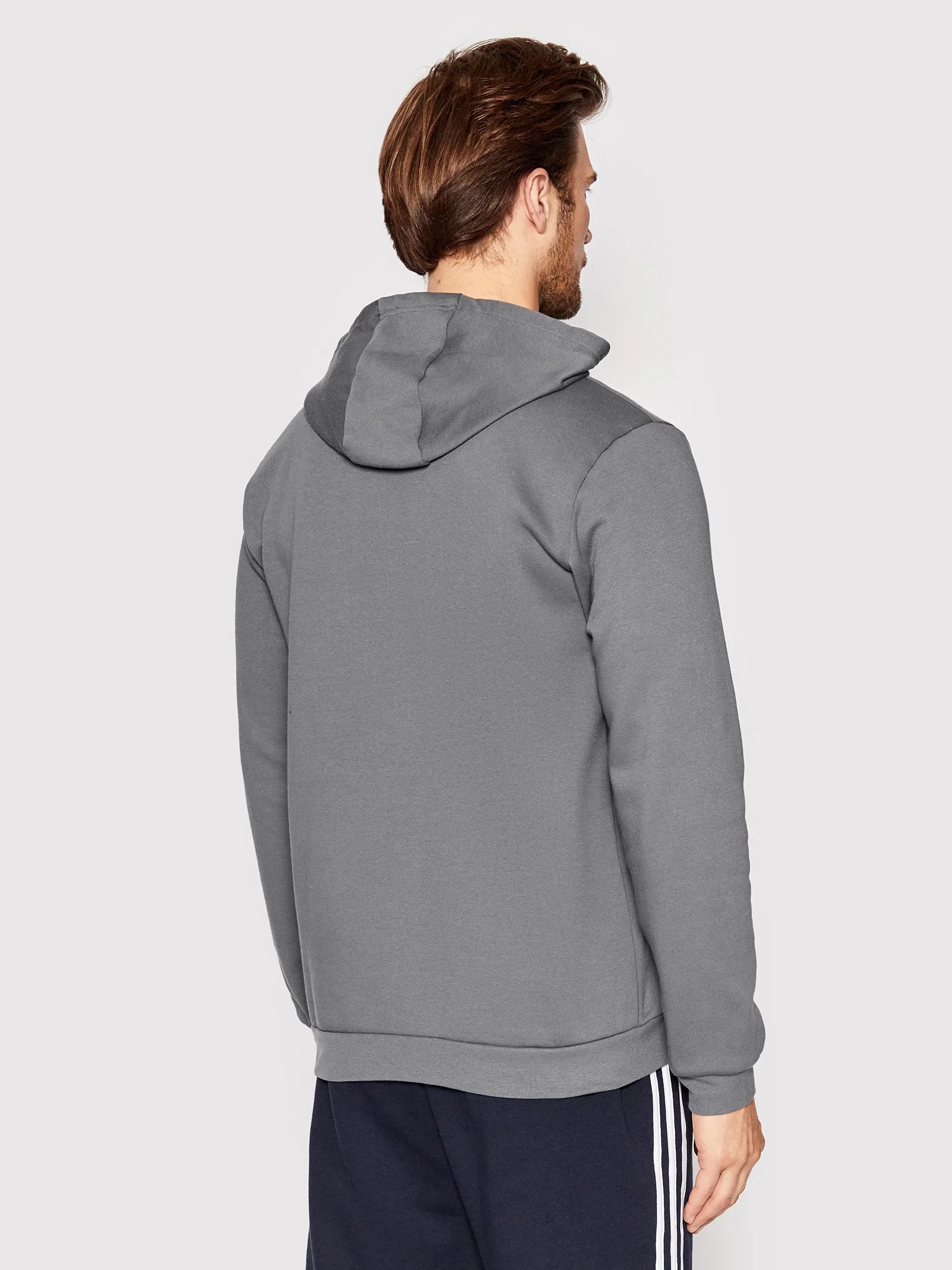 Adidas Entrada 22 Grey/White Sweat Hoody [HB0578] Adidas Entrada 22 Grey