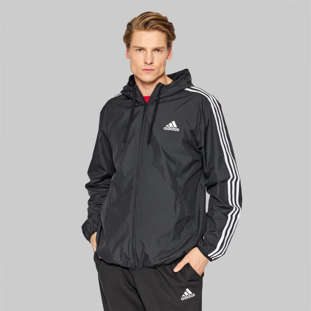 Adidas Primegreen Essentials 3-Stripes Black [GK9026] Adidas Primegreen Essentials 3-Stripes Black [GK9026]