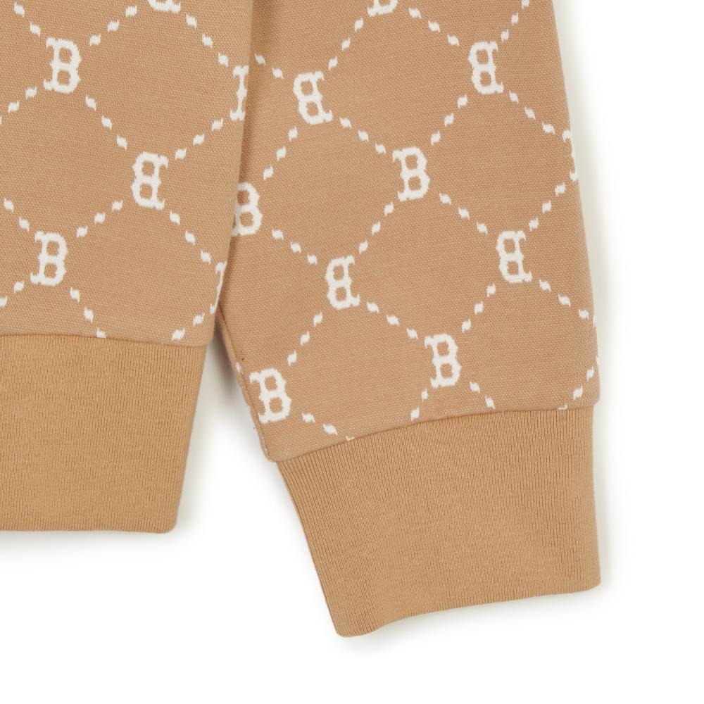 MLB Sweatshirts Jacquard Dia Monogram Boston Begie [3AMTM0141-43CAL] MLB Sweatshirts Jacquard Dia Monogram Boston Begie [3AMTM0141-43CAL]