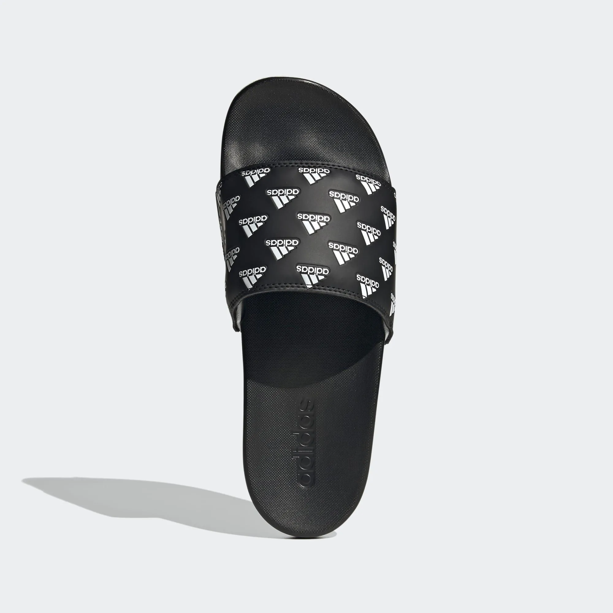 Adidas Adilette Comfort Slides Repeat Logo Black [GV9735] Adidas Adilette Comfort Slides Repeat Logo Black [GV9735]