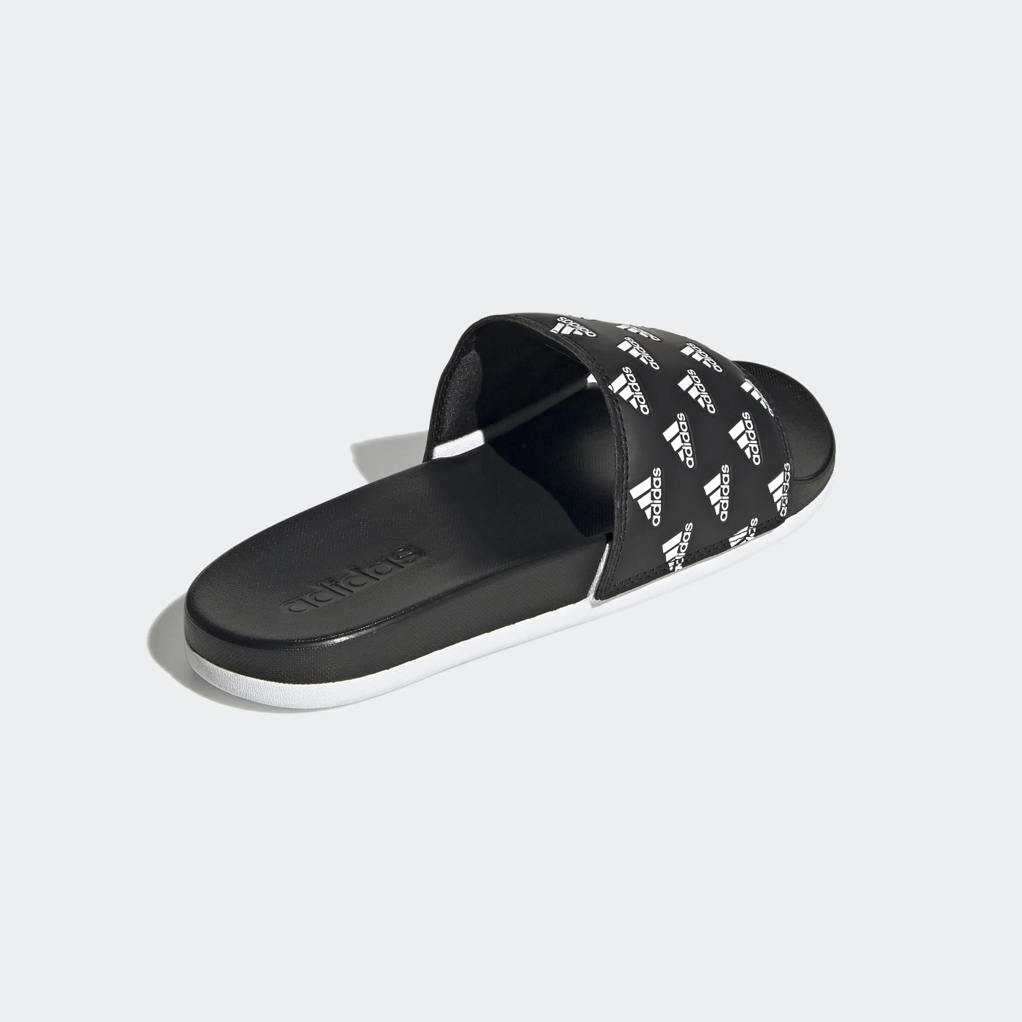 Adidas Adilette Comfort Slides Repeat Logo Black [GV9735] Adidas Adilette Comfort Slides Repeat Logo Black [GV9735]