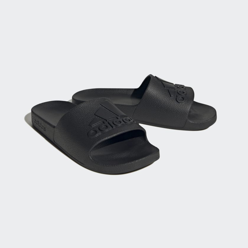 Adidas Adilette Aqua Shower Slides Black [IF7371] Adidas Adilette Aqua Shower Slides Black [IF7371]