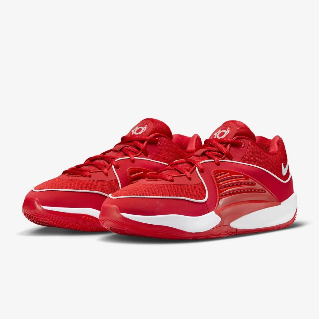Nike KD 16 Promo White University Red Team Nike KD 16 Promo White University Red Team - DZ2927-600