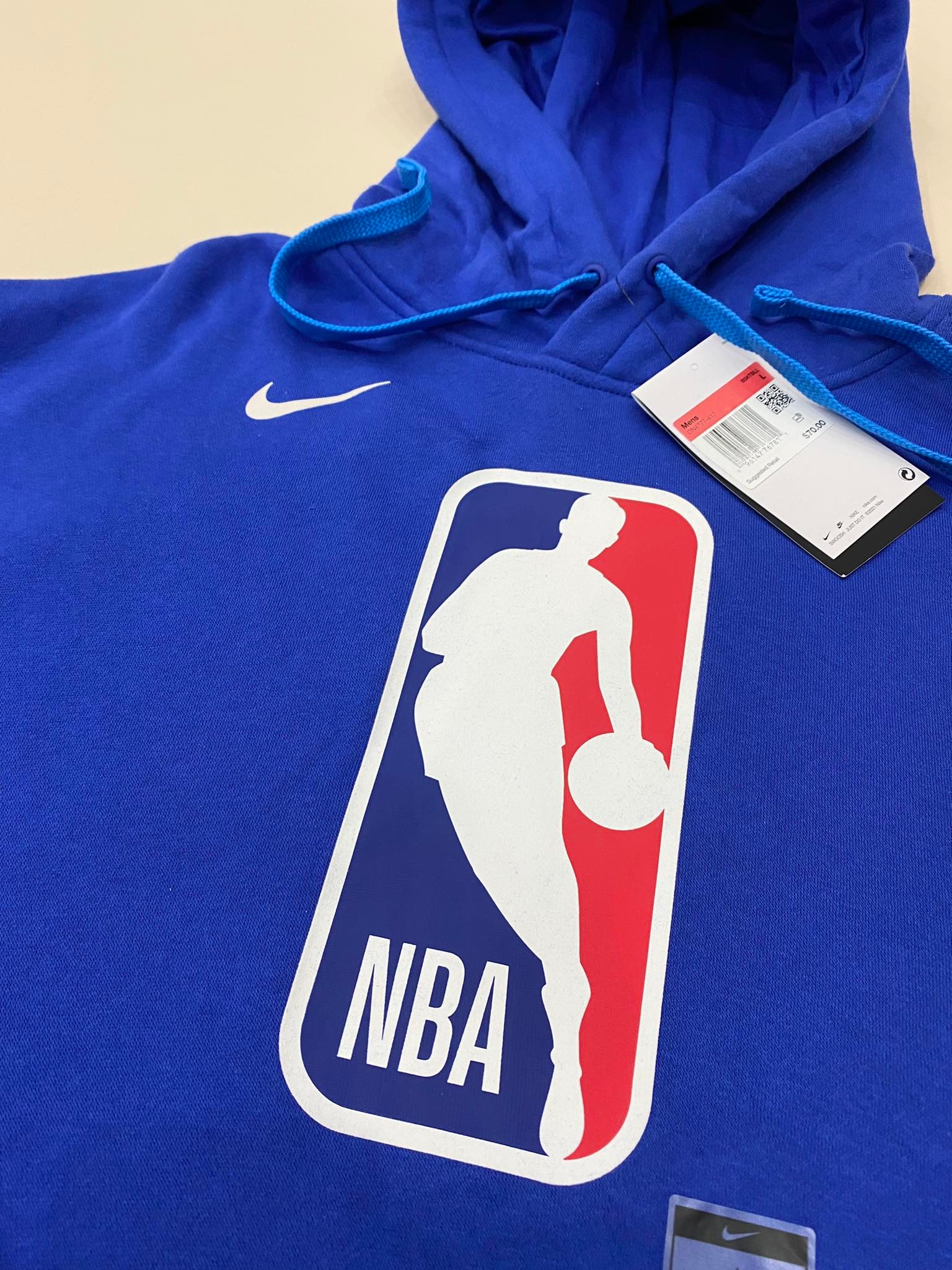 Hoodie Nike NBA Fleece Pullover 'Blue' Áo Hoodie Nỉ Nam Nike NBA Fleece Pullover - DN4777-417