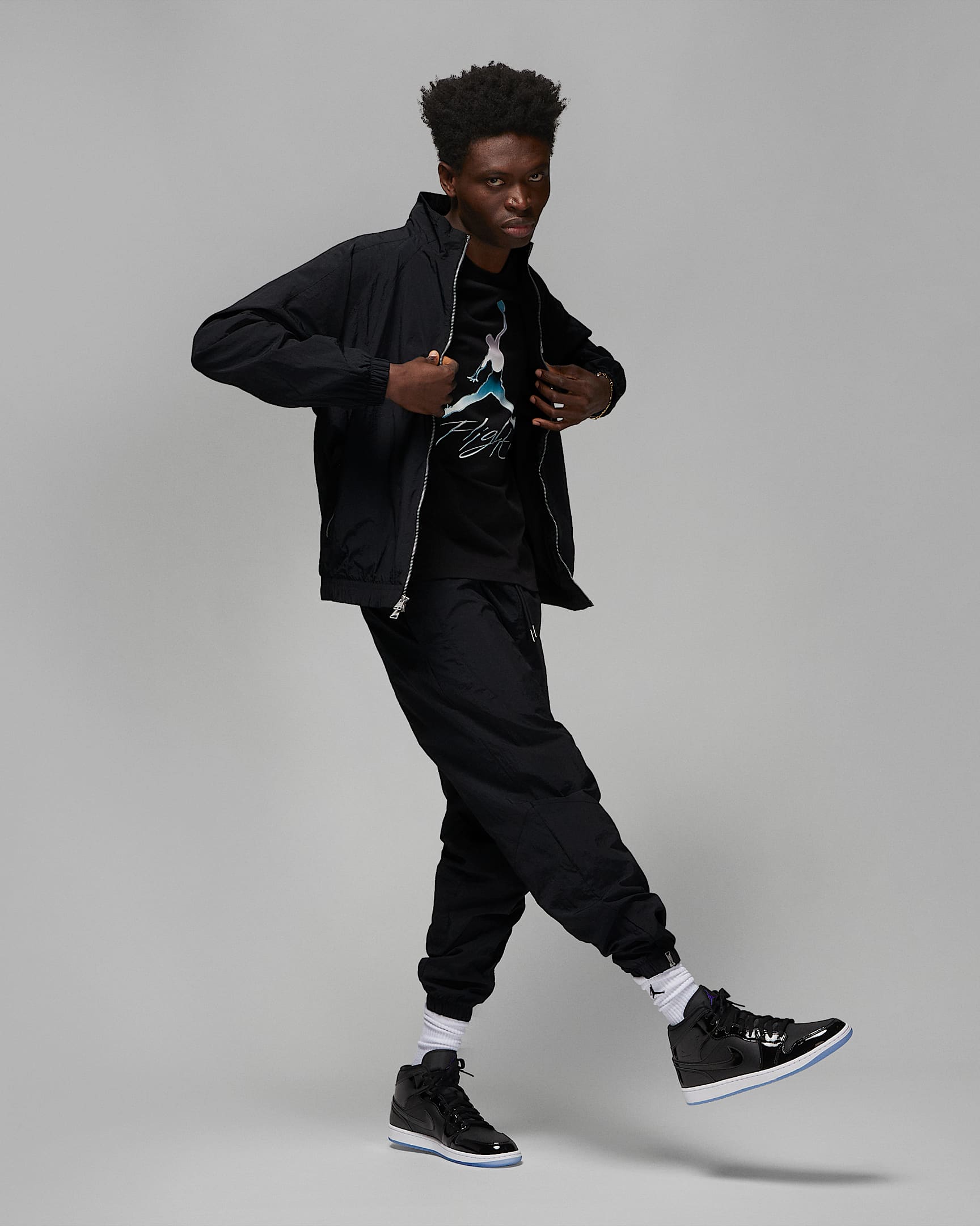 Nike Air Jordan Original Flight Metallic Black [DV8414-010] Nike Air Jordan Original Flight Metallic Black [DV8414-010]