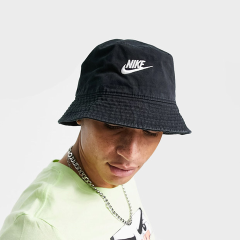 Bucket Nike Sportswear Hat Black White [DC3967-010] Bucket Nike Sportswear Hat Black White [DC3967-010]