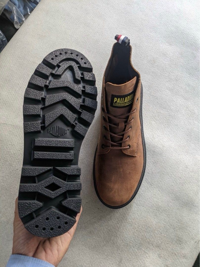 Palladium Leather Unisex Boots [B0CLJWFLVH] 