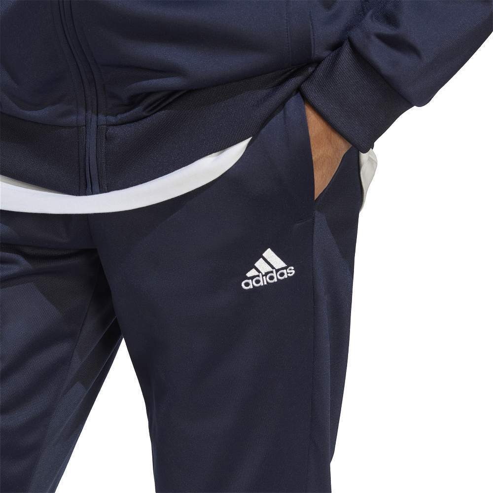 Adidas Men's Linear Logo Knit Blue Suit ''Navy'' Adidas Men's Linear Logo Knit Blue Suit ''Navy'' - HZ2219