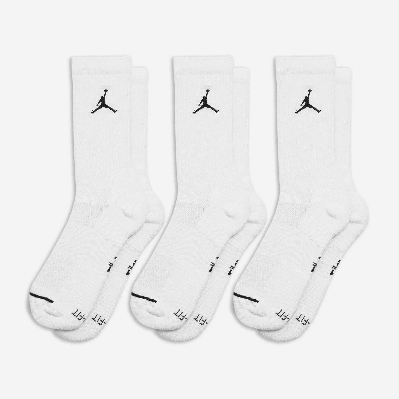 Jordan Dri-Fit Training Everyday 3 Pairs Jordan Dri-Fit Training Everyday 3 Pairs - SX5545-100