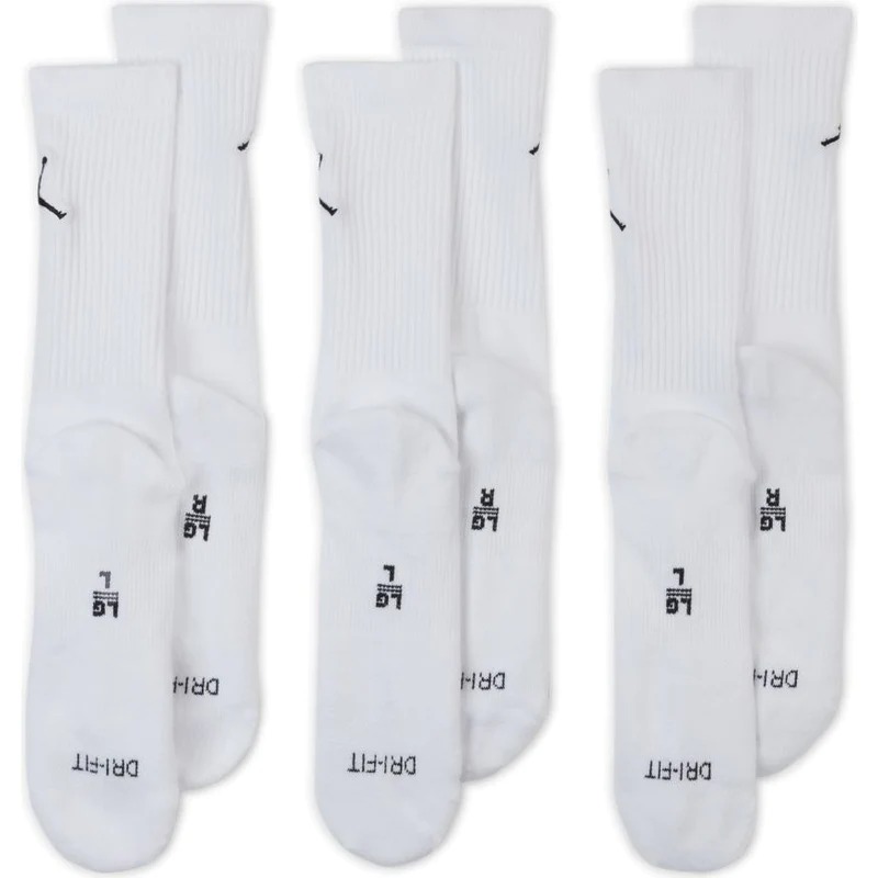 Jordan Dri-Fit Training Everyday 3 Pairs Jordan Dri-Fit Training Everyday 3 Pairs - SX5545-100