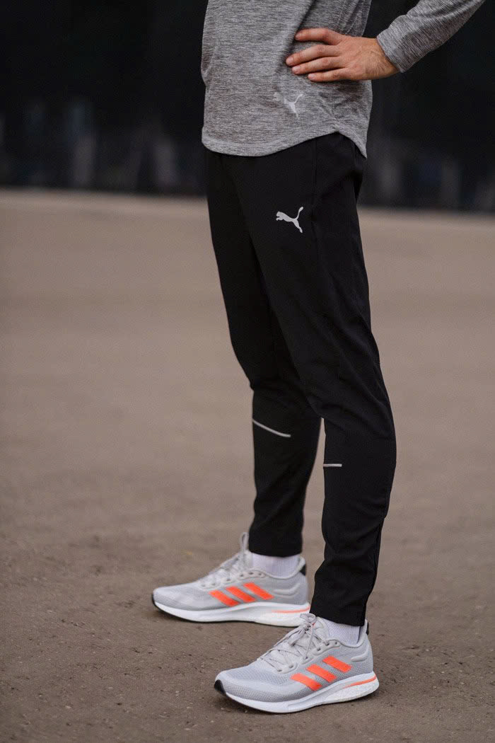Puma Tapered Running Pant Black [520858-01] Puma Tapered Running Pant Black [520858-01]