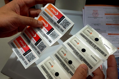 Các điểm dán thẻ thu phí không dừng Viettel tại Hà Nội