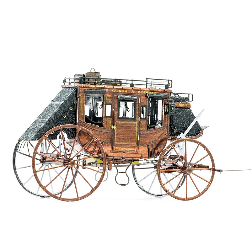 Mô Hình Wild West Stage Coach I Metal Head