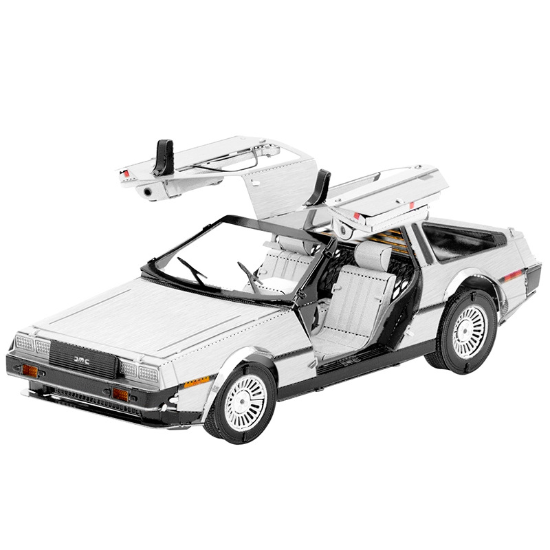 Mô Hình Back To The Future Xe Delorean I Metal Head