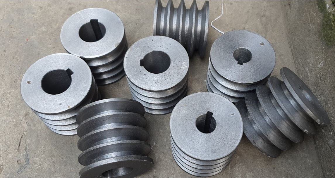 Puly gang 4 rãnh A đường kính 80mm - honghavina.com