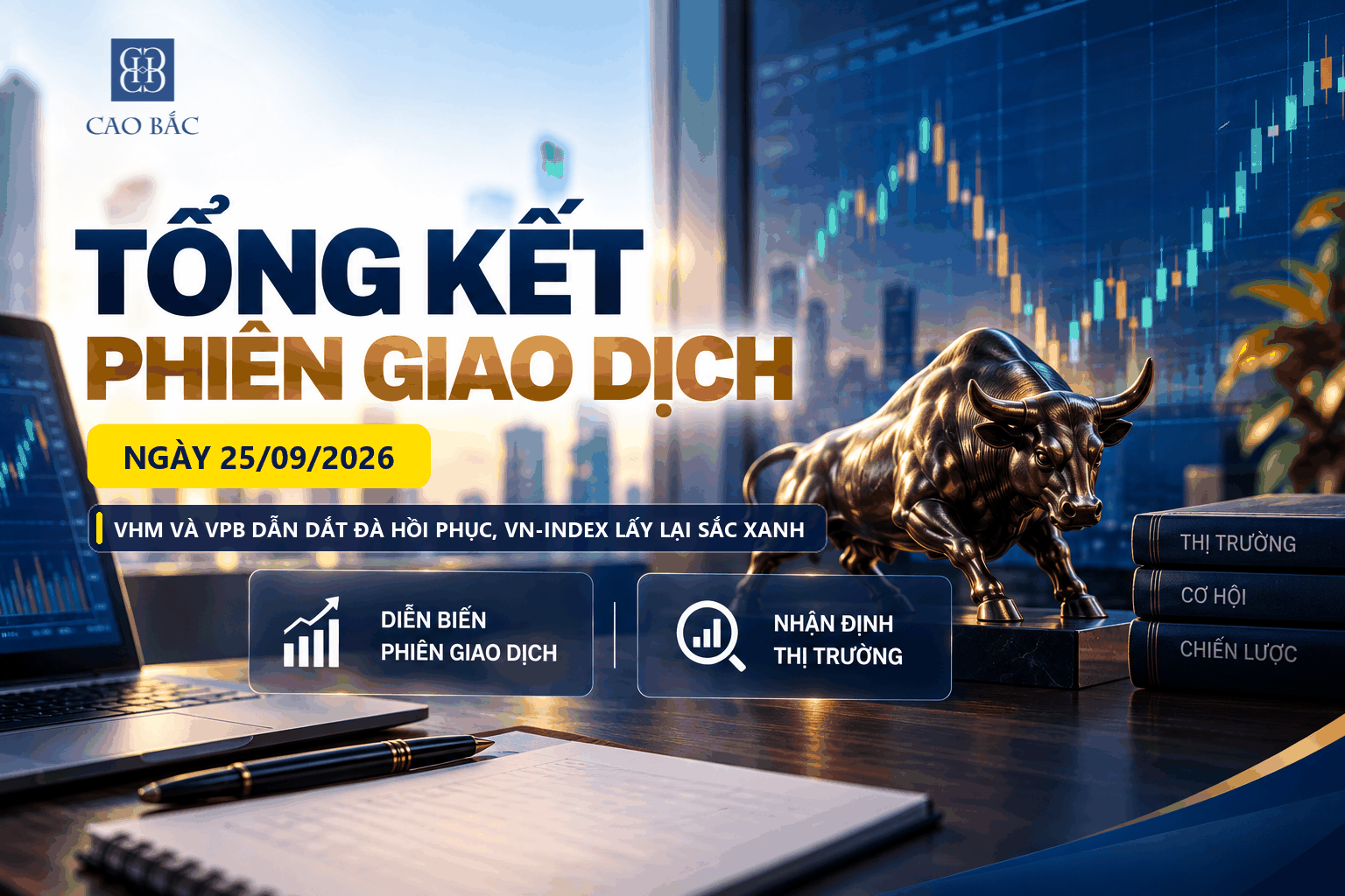 Thị trường chứng khoán ngày 25/09/2026: VN-Index tăng 10,02 điểm, thanh khoản giảm 8,41%