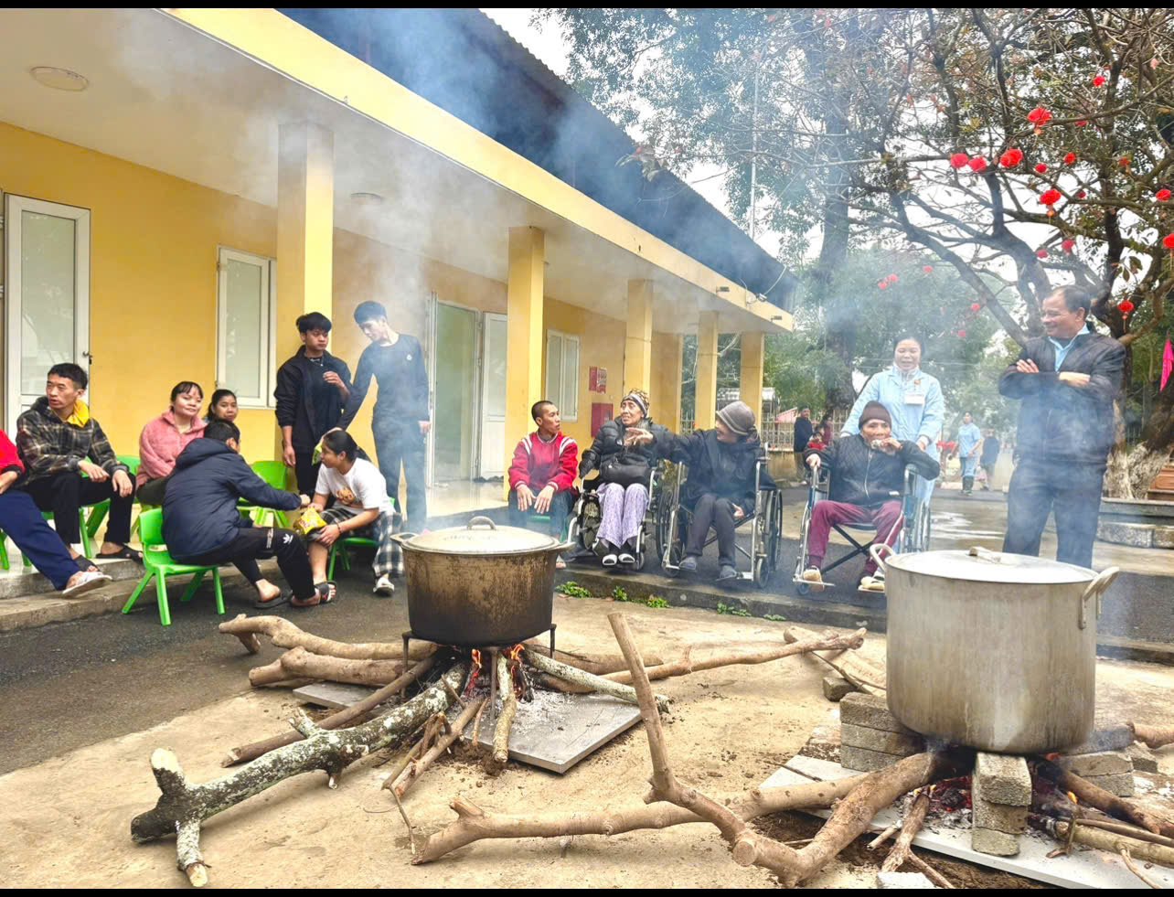 Rộn ràng không khí Tết tại Trung tâm Chăm sóc người khuyết tật