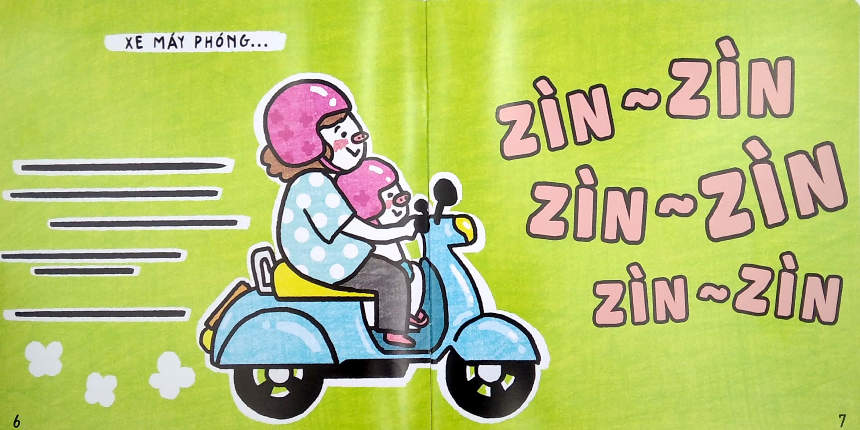 Ehon Nhận Biết - Tu Tu Bíp Bíp (Từ 1 - 6 Tuổi)