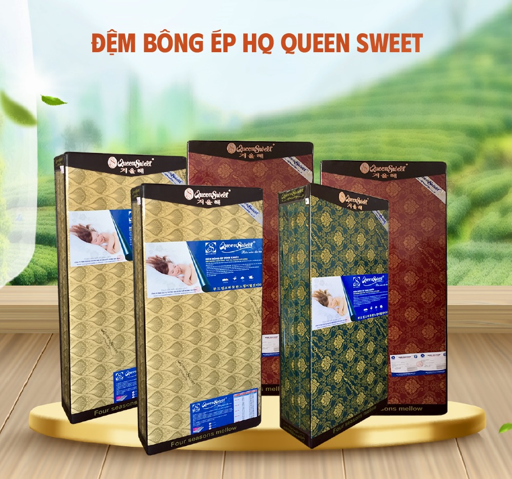 ĐỆM BE QUEEN SWEET 3 MẢNH