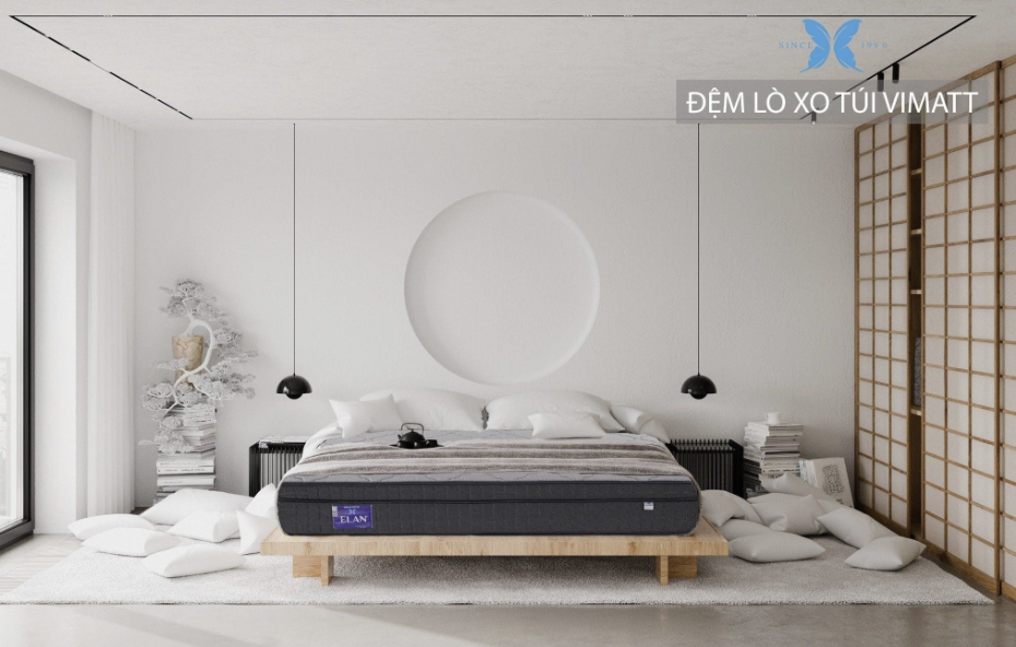 Đệm lò xo túi Vimatt 24cm cuộn