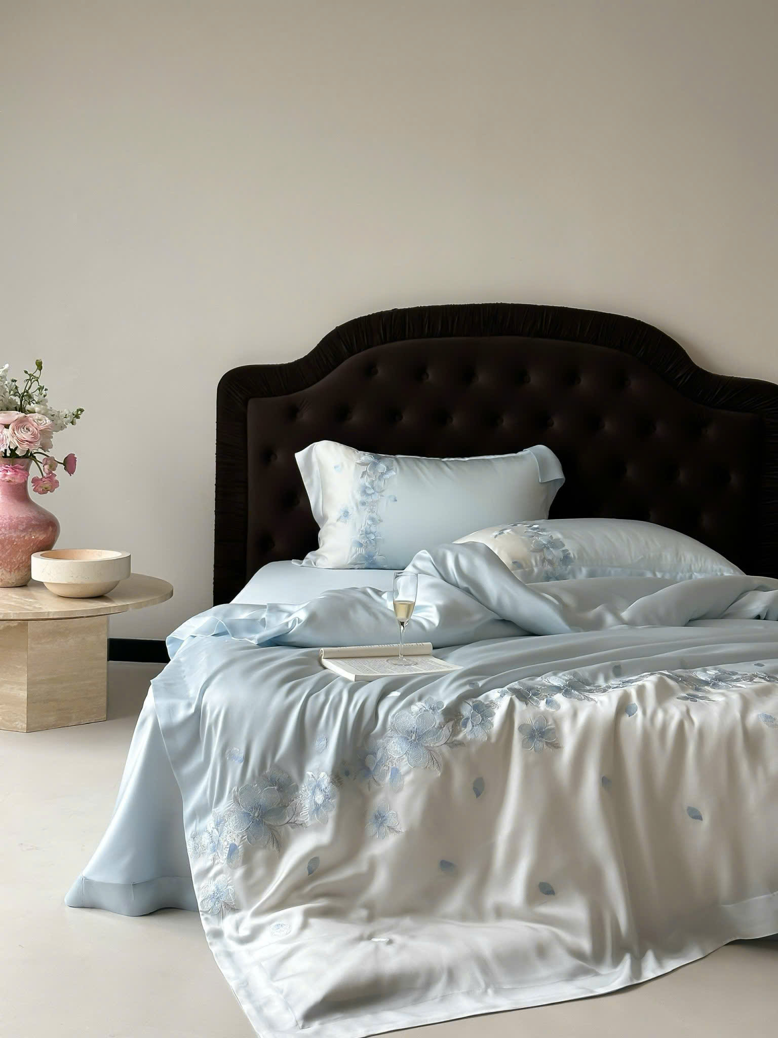 ✨ 𝐇𝐎𝐔𝐒𝐄 𝐁𝐄𝐀𝐔𝐓𝐈𝐅𝐔𝐋 | TENCEL EMBROIDERY SUMMER SET