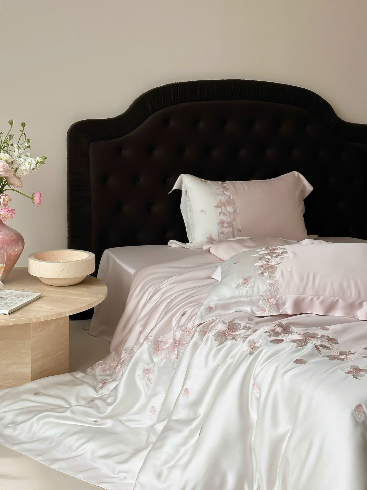 ✨ 𝐇𝐎𝐔𝐒𝐄 𝐁𝐄𝐀𝐔𝐓𝐈𝐅𝐔𝐋 | TENCEL EMBROIDERY SUMMER SET