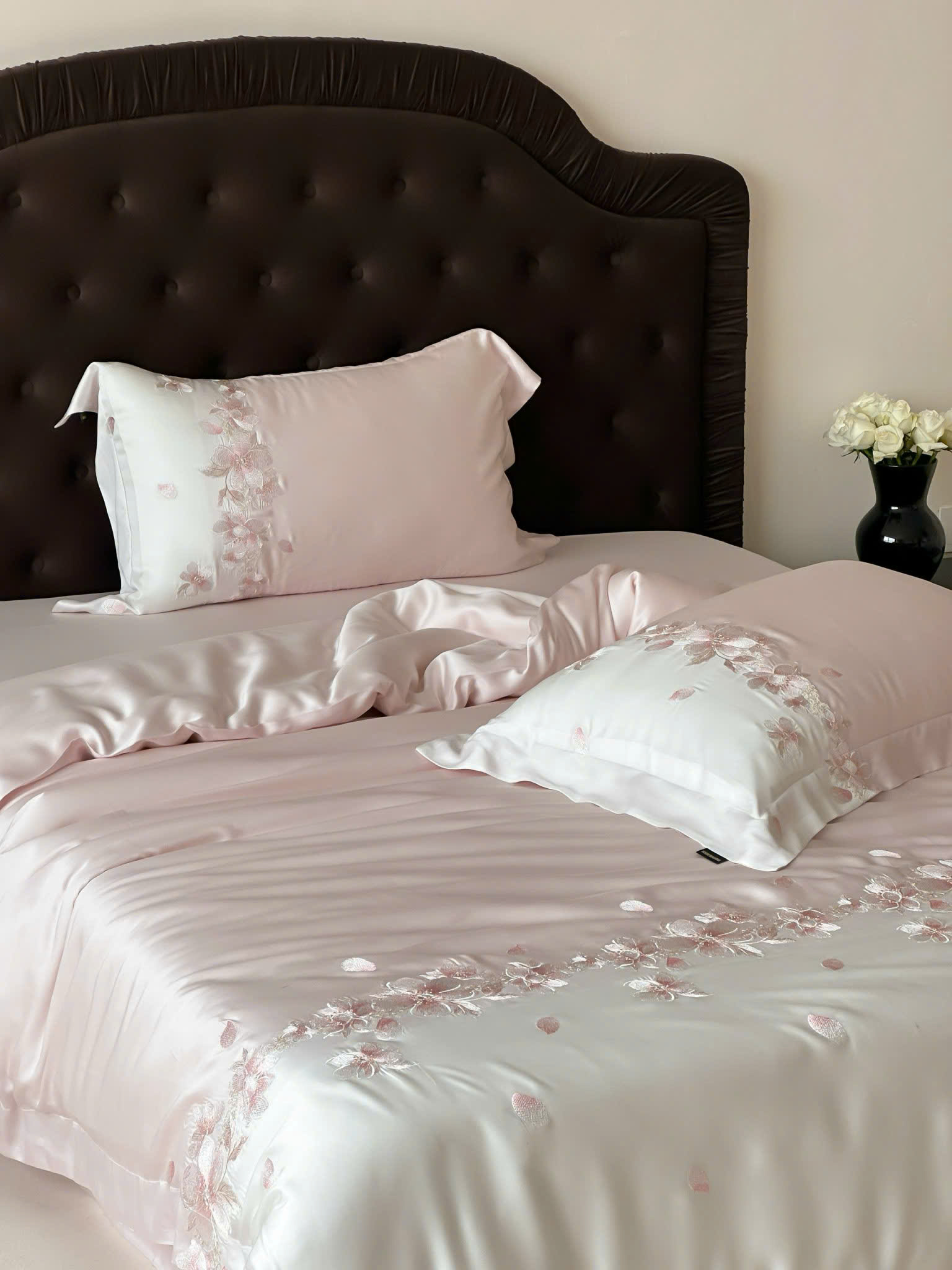 ✨ 𝐇𝐎𝐔𝐒𝐄 𝐁𝐄𝐀𝐔𝐓𝐈𝐅𝐔𝐋 | TENCEL EMBROIDERY SUMMER SET