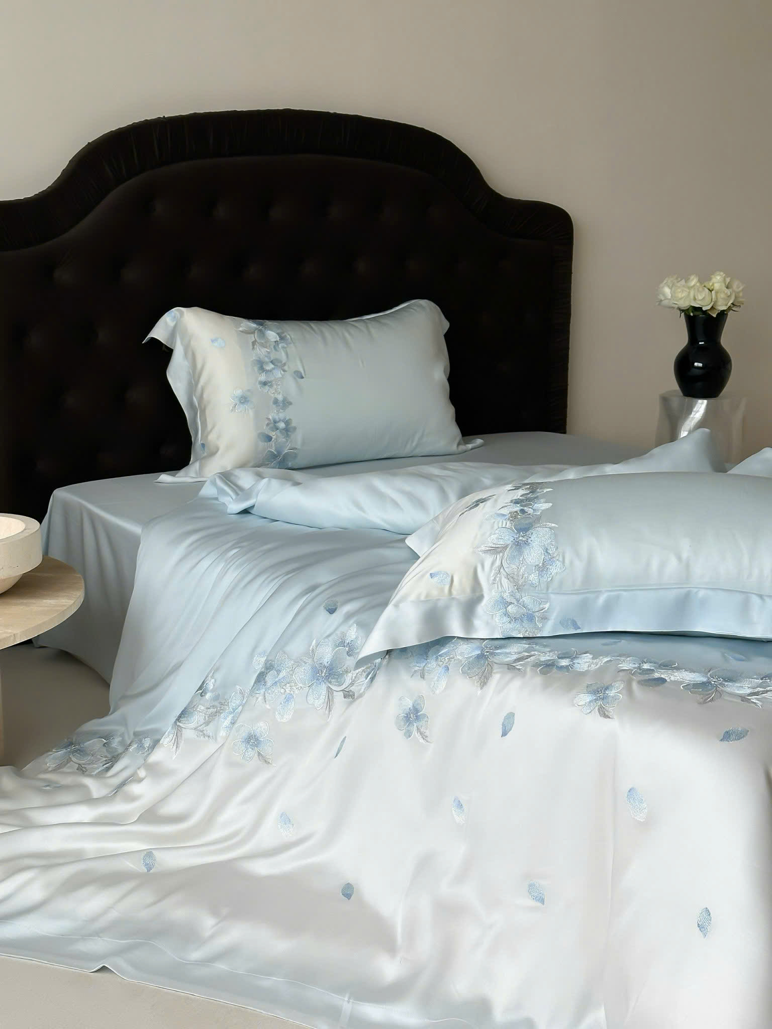 ✨ 𝐇𝐎𝐔𝐒𝐄 𝐁𝐄𝐀𝐔𝐓𝐈𝐅𝐔𝐋 | TENCEL EMBROIDERY SUMMER SET