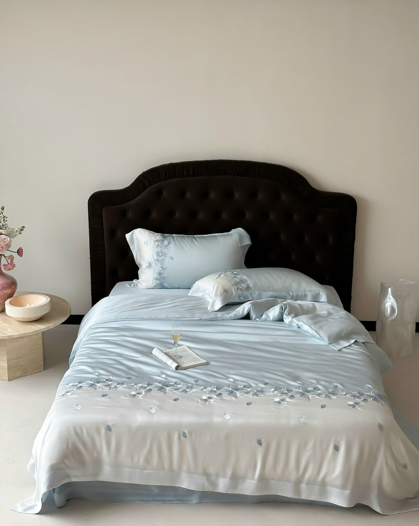 ✨ 𝐇𝐎𝐔𝐒𝐄 𝐁𝐄𝐀𝐔𝐓𝐈𝐅𝐔𝐋 | TENCEL EMBROIDERY SUMMER SET