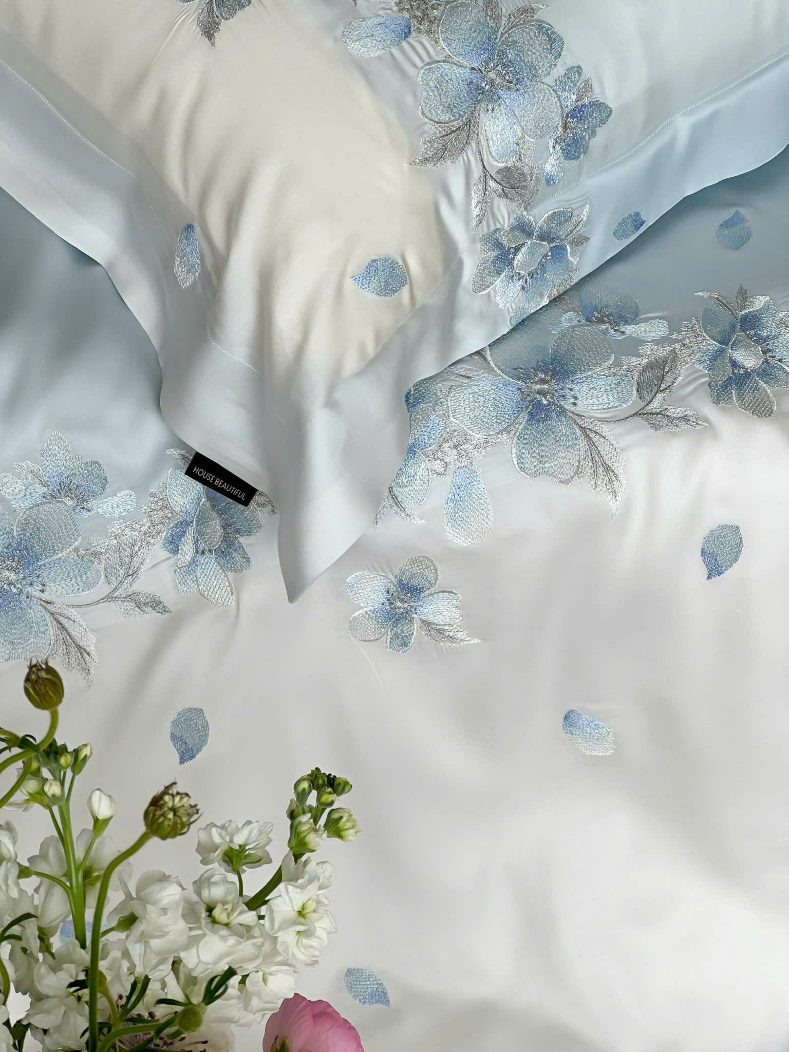 ✨ 𝐇𝐎𝐔𝐒𝐄 𝐁𝐄𝐀𝐔𝐓𝐈𝐅𝐔𝐋 | TENCEL EMBROIDERY SUMMER SET