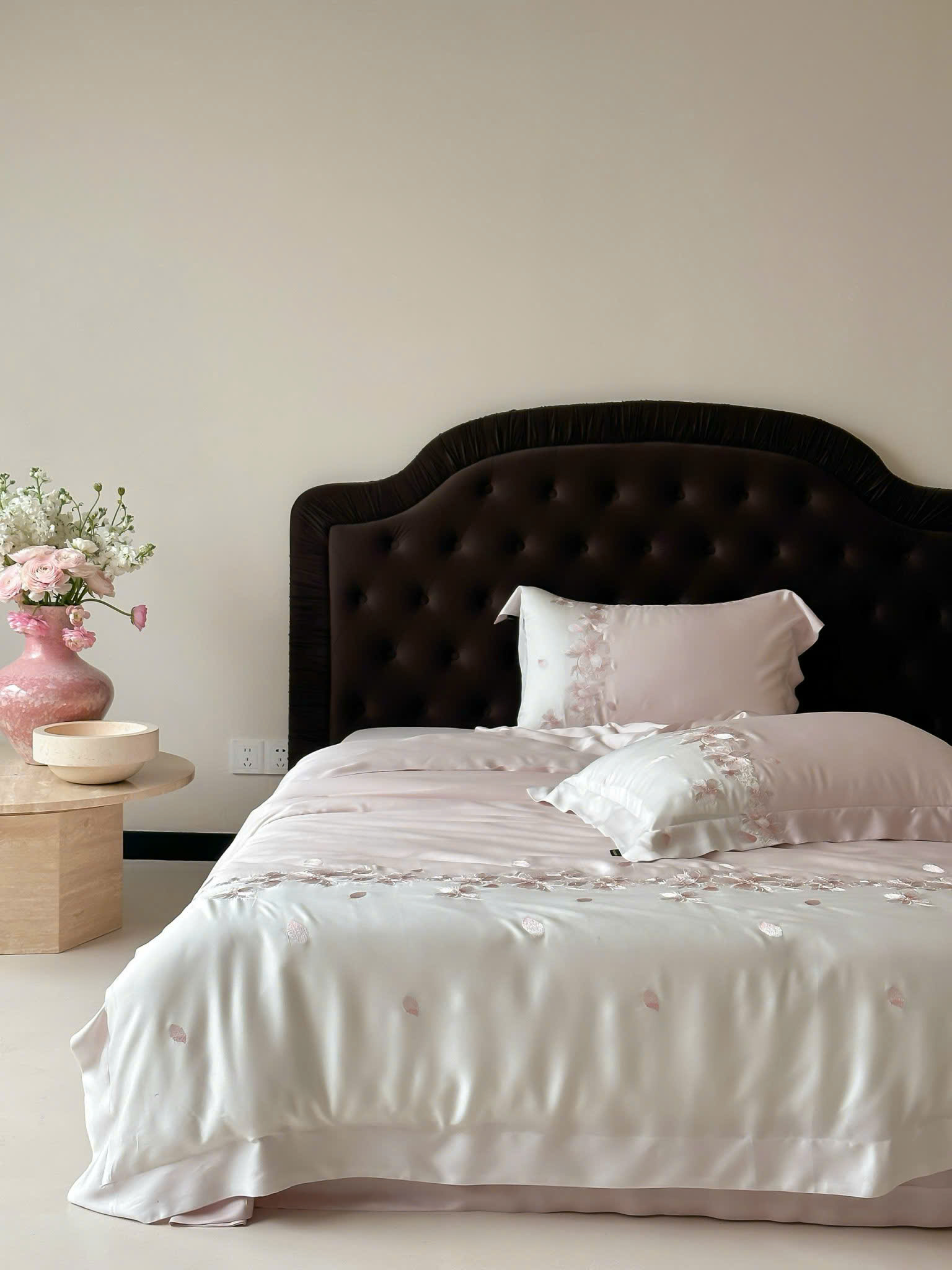 ✨ 𝐇𝐎𝐔𝐒𝐄 𝐁𝐄𝐀𝐔𝐓𝐈𝐅𝐔𝐋 | TENCEL EMBROIDERY SUMMER SET