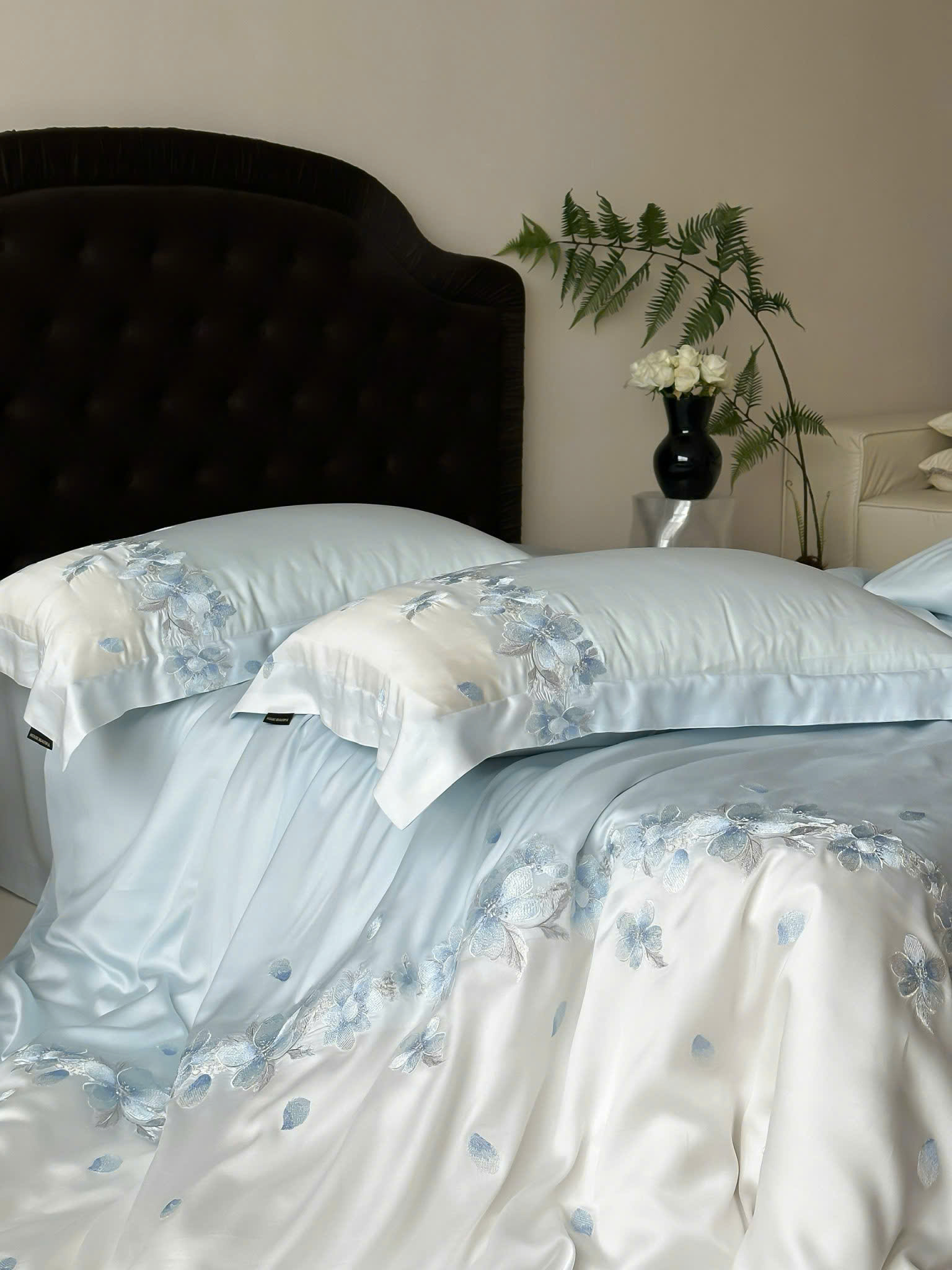 ✨ 𝐇𝐎𝐔𝐒𝐄 𝐁𝐄𝐀𝐔𝐓𝐈𝐅𝐔𝐋 | TENCEL EMBROIDERY SUMMER SET