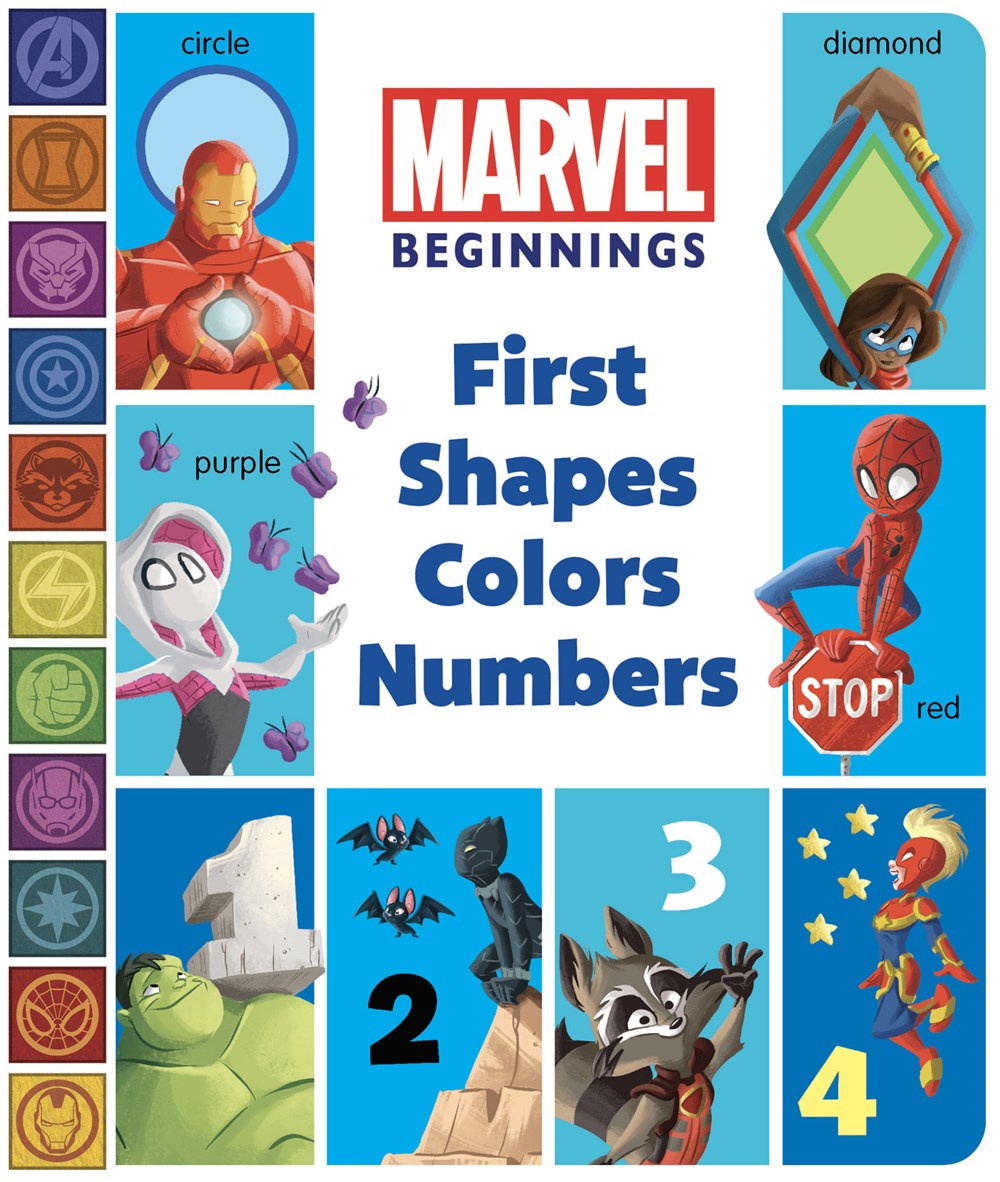 Marvel Beginnings: First Shapes, Colors, Numbers (Marvel Beginnings)