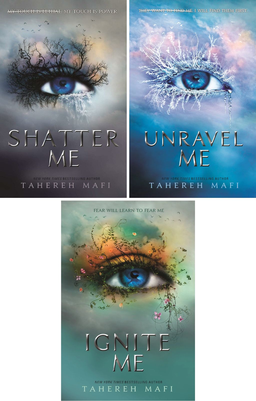 [Combo] Shatter Me Series (1-3) by Tahereh Mafi