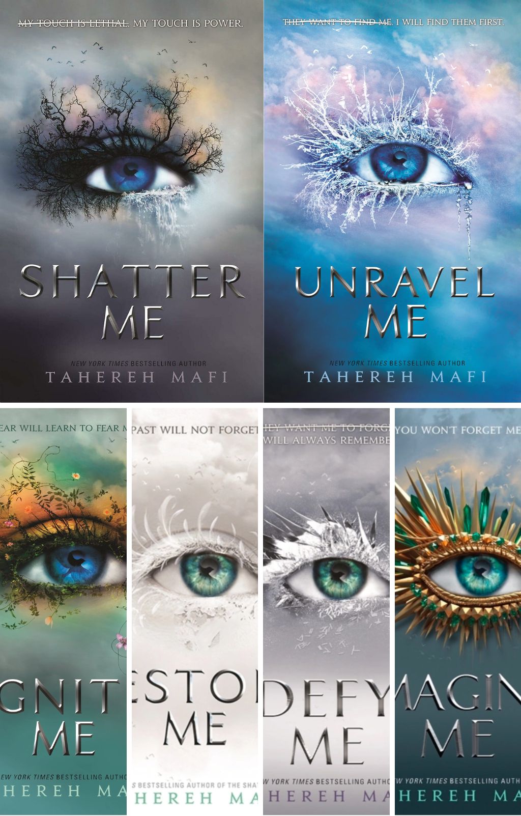 [Combo] Series: Shatter Me (Full 1-6) by Tahereh Mafi