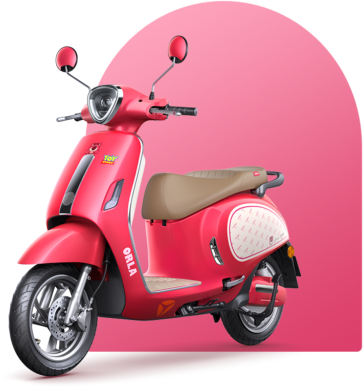 Xe Máy Điện Yadea Orla Lotso – Gấu Dâu