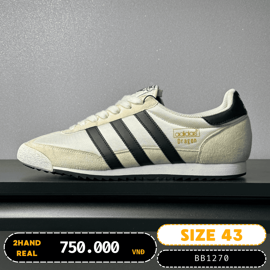 SIZE 43 Adidas Originals Dragon OG Goldmet BB1270 Ti m giay c Binh D ng Giay c chinh hang