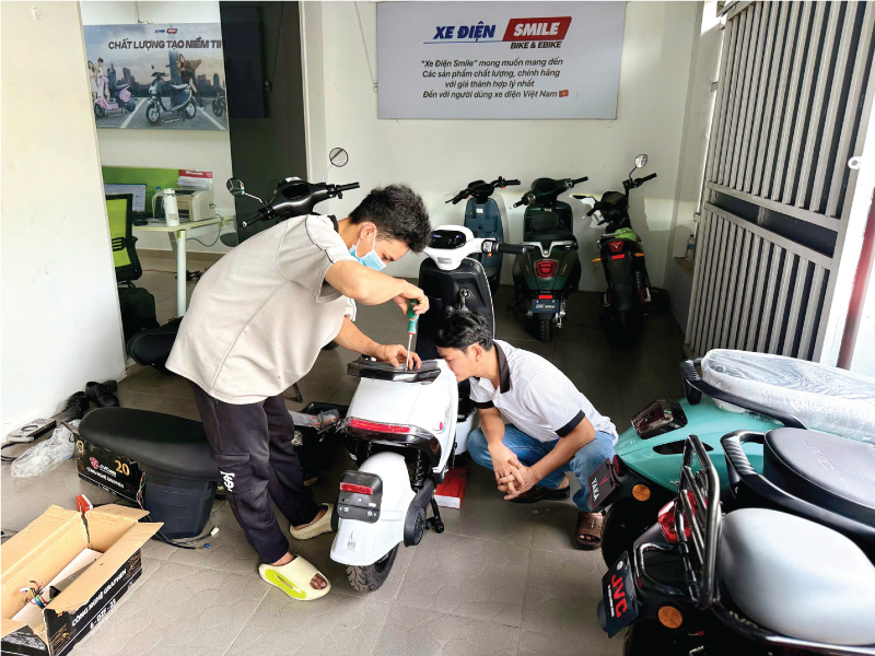 Bảo dưỡng xe điện định kỳ