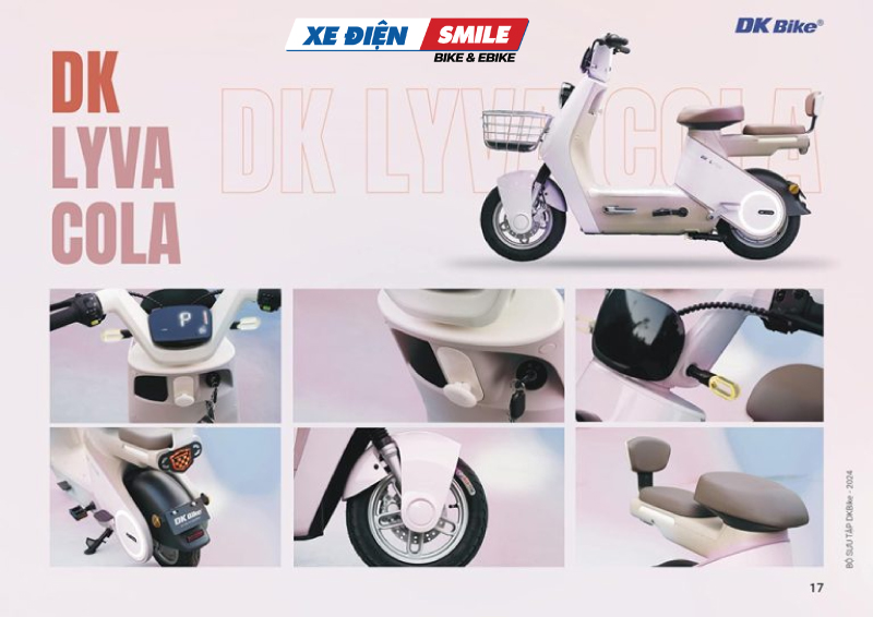  Lyva Cola DK sở hữu màu sắc trẻ trung, hiện đại