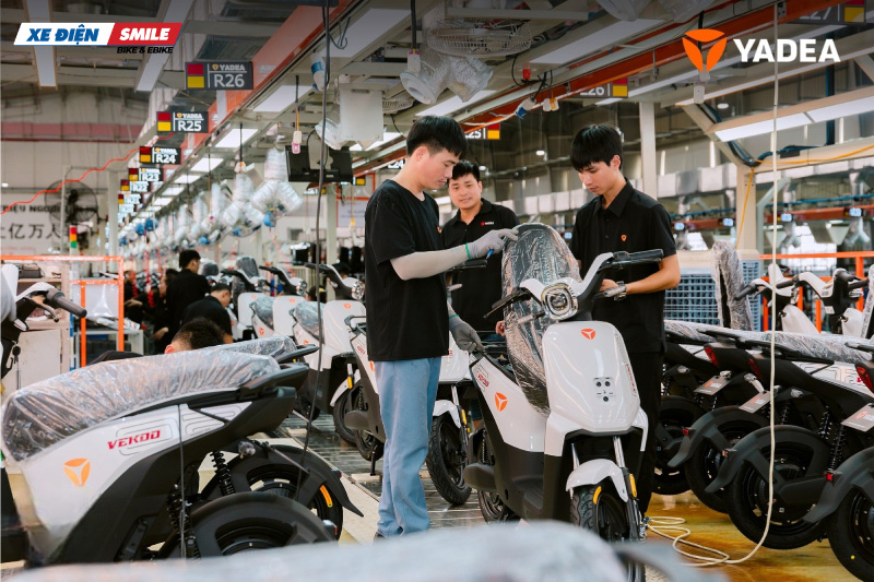 Xe điện Yadea nổi bật với công nghệ động cơ GTR độc quyền