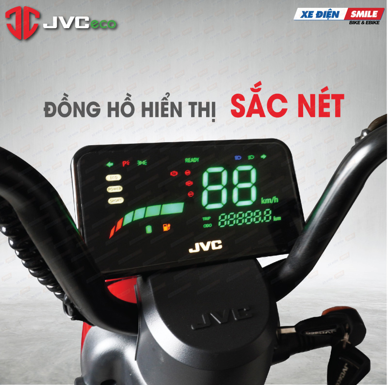 Màn hình sắc nét hiển thị đầy đủ thông tin