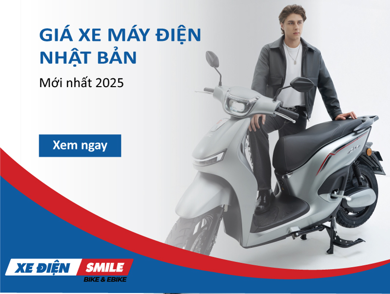 Cập nhật giá xe máy điện Nhật Bản